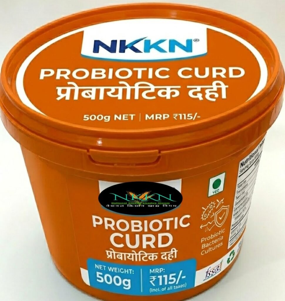 NKKN Brand's strained Greek Style Probiotic Curd