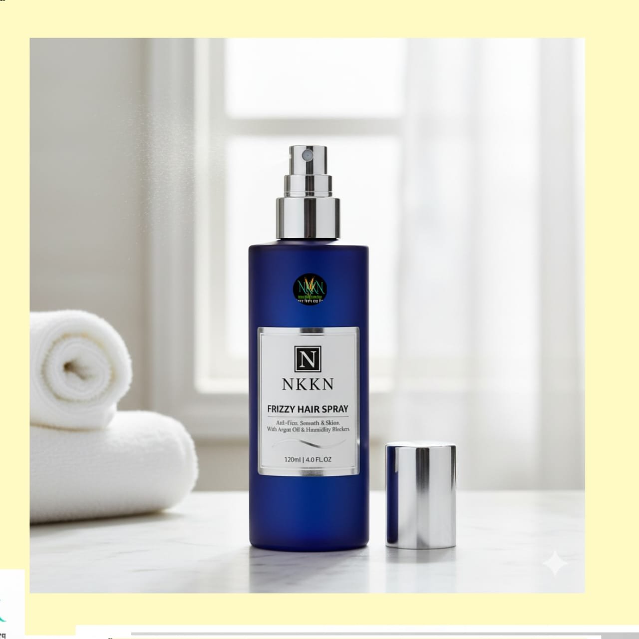 NKKN FRIZZY Hair Spray – Your Secret to Salon-Perfect Hair Every Day