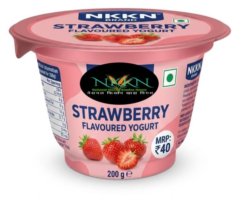 NKKN Brand Strawberry Flavored Yogurt