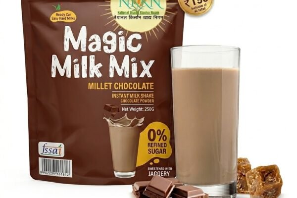 NKKN Brand Instant Millet with Chocolate Milkshake