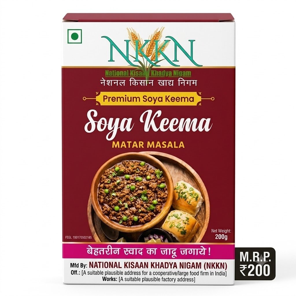 NKKN Brand Soya Keema Matar Masala